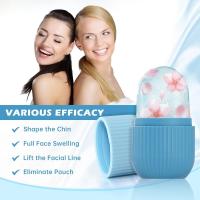 Molde De Hielo Portátil De Silicona Herramienta De Masaje Refrescante Para El Rostro Durable Herramienta De Cuidado De La Piel - details 3
