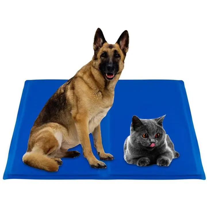 GREATOOL Alfombra Refrescante para Perro, 50 x 65cm,50 x 90cm, Auto Refrigerante No Tóxico,Ideal para Perros, Gatos en Verano - 1