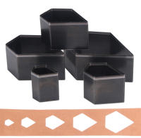 Molde De Corte Para Joyería Y Manualidades Diamante Hueco En Cuero Metal Herramienta De Troquel Para Manualidades DIY - details 0