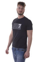 Emporio Armani EA7 Camiseta de Algodón Hombre Negro 3 YPTM0PJ20Z 1200 - details 3