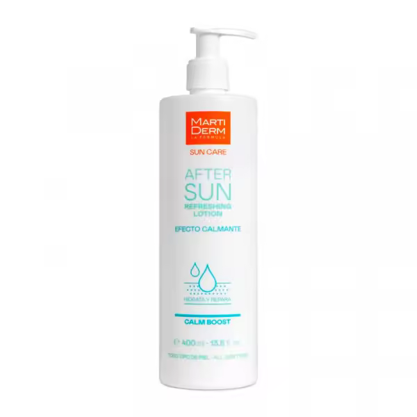 Loción Después del Sol Martiderm - Hidrata y Repara la Piel - 1