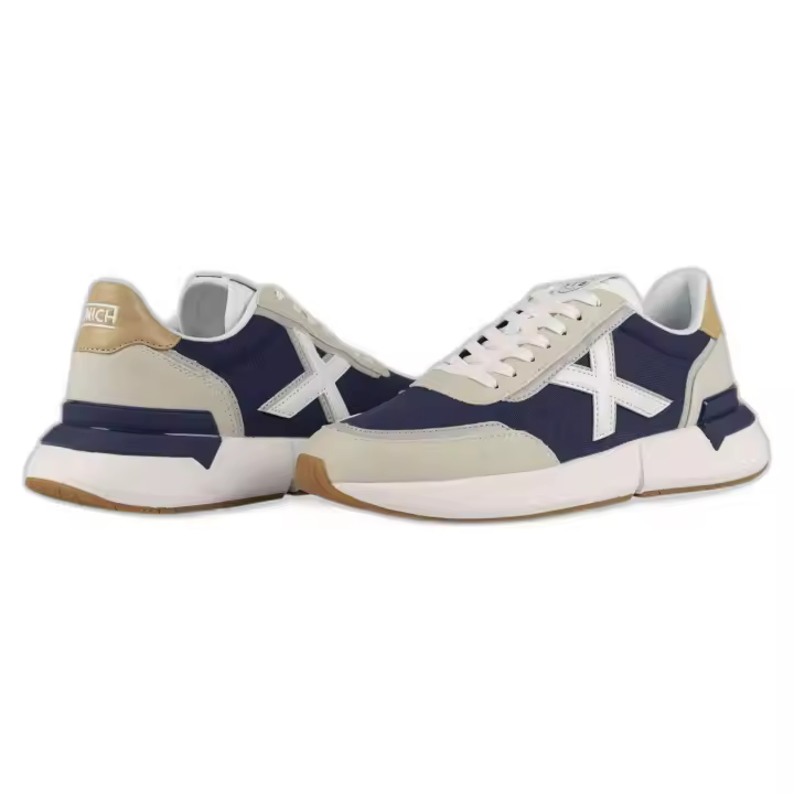 Calzado Zapatillas Casual marca Munich modelo 4173098 para hombre en color azul - 1