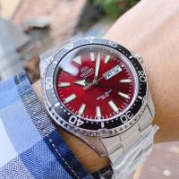 Reloj de buceo Automático Hombre Orient Kamasu RA-AA0003R dial rojo 42mm buceo correa acero 200m water resist RA-AA0003R19B - details 7