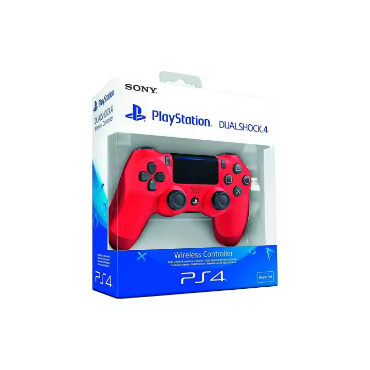 Mando DualShock 4 Rojo V2  - Mando PS4 - 1