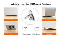Soporte Invisible Para Portátil Mini Portátil Y Portátil Huawei Xiaomi Nota Soporte De Altura Para Teclado De Computadora Lamgool - details 2