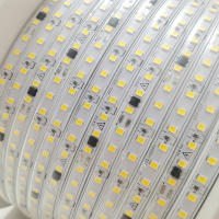 Tira LED Flexible 220V Impermeable Blanca Y Cálida Para Habitación 10M 15M 20M 25M 30M 50M Con Adhesivo Para Iluminación - details 4