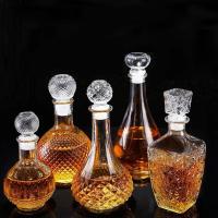 Decantador De Vino Y Licor De Vidrio Libre De Plomo Diseño Único Multi Estilos Para Whiskey Bourbon Y Scotch Tamaño 250-1000ml - details 3