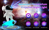 Proyector De Galaxia Para Dormitorio Decoración Regalo Para Niños Luz Nocturna Astronáutica Planetario Rotativo 360° - details 0