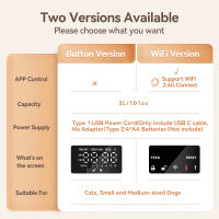 ROJECO Dispensador De Alimentos Para Mascotas Inteligente 3L Versión Botón WiFi Autoalimentador Para Perros Y Gatos Control Remoto Programable Material Plástico - details 0