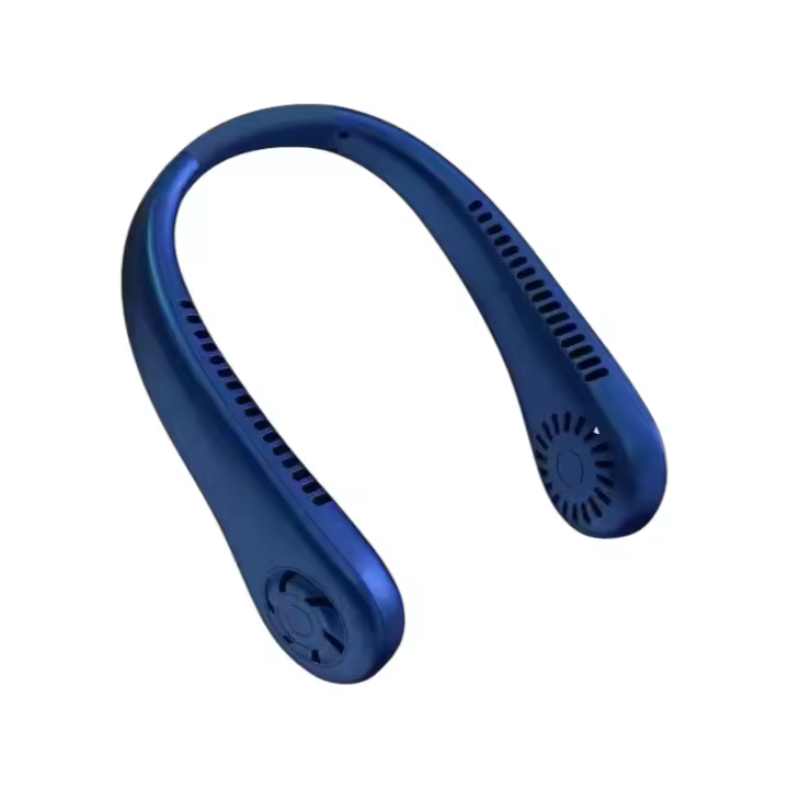 Ventilador De Cuello Colgante Sin Hojas, Mini Ventilador Portátil Usb, Súper Fuerte Viento, Silencioso Viento Natural, Recargable - 1