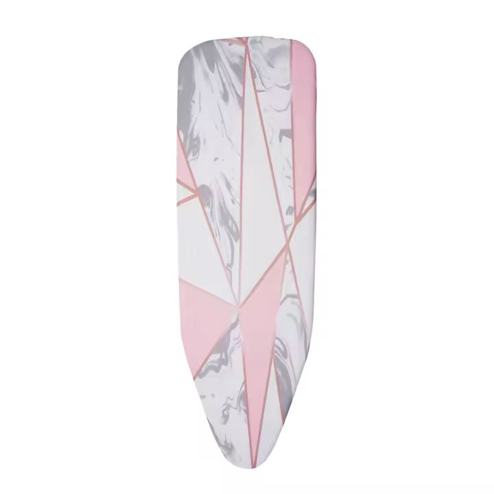 Funda protectora para tabla de planchar, tela marmoleada de 140x50CM, Prensa de planchado plegable, protector para ropa delicada - 1