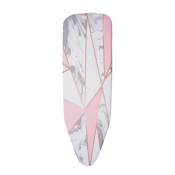 Funda protectora para tabla de planchar, tela marmoleada de 140x50CM, Prensa de planchado plegable, protector para ropa delicada - 1