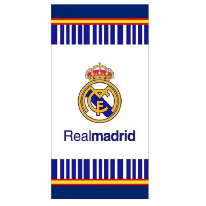 Toalla de playa REAL MADRID,Toalla de baño,MICROFIBRA 100% POLYESTER,MEDIDAS 70x140cm,cm,fespu - 1