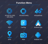 Radio De Coche GRANDnavi 2 Din Con Android GPS Navegación Multimedia Bluetooth Para VW Toyota Nissan Hyundai Pantalla Táctil 7' 1G RAM 16G ROM Soporte WiFi Y Control Del Volante - details 2