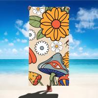 Toalla De Playa Grande Y Absorbente Colorida Para Viajes Al Aire Libre Y Camping Toalla De Natación De Verano Suave Para Baño Y Mar - details 9