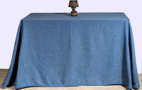 Texna Falda Mesa Camilla cuadrada rectangular de chenilla enaguilla Otoño Invierno Primavera Verano varios colores cuadrada de calidad mantiene el calor fresquita en verano Fabricado en España - details 1