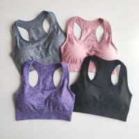 Sujetador Deportivo Para Mujer Con Almohadillas Push up Top De Yoga Fitness Running Transpirable Sin Costuras Modelo W1222 - details 14