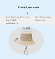 Gorro De Pesca Estilo Vaquero Dual Propósito Para Protección Solar Y Estilo Ideal Para Caminar Ciclar Y Playa Material De Poliéster Unisex - details 1