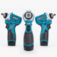 Llave De Impacto Eléctrica Sin Escobillas Hormy 120N.m 3/8 Pulgada Con Imán Mini Herramienta De Torque Inalámbrica Compatible Con Batería Makita 10.8V - details 1