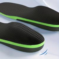 Par De Plantillas Deportivas Absorbentes De Sudor 25.5/27.5cm Con Diseño De Corte Libre Para Zapatos Planos Y Deportivos Material EVA Ligero Y Transpirable Para Mujer - details 4