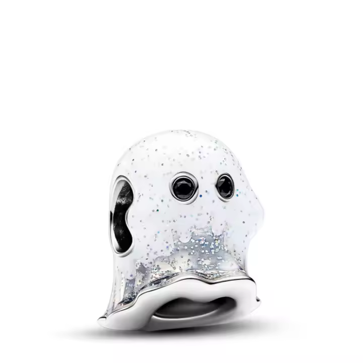 Pandora Charm en plata de ley Fantasma Boo Pandora Moments 793404C01 , para Mujer - 1