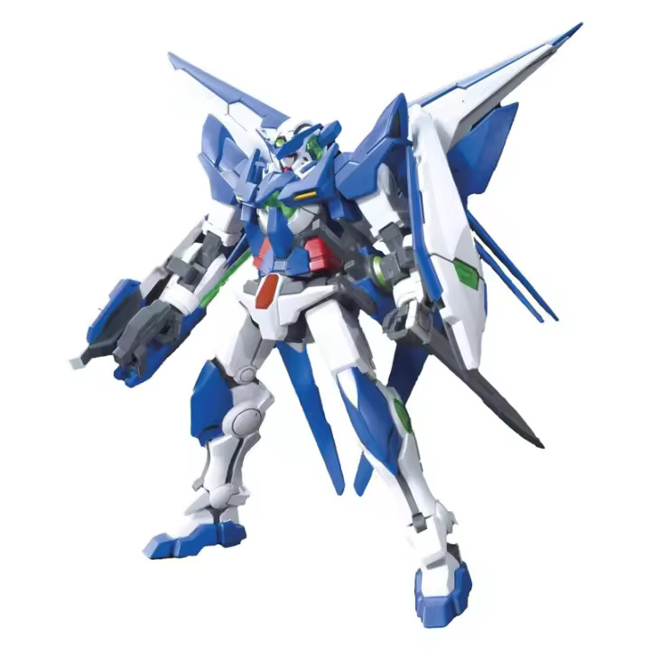 Bandai Gundam - HGBF - 016 - PPGN-001 Gundam Amazing Exia 1/144    - Montaje Fácil - Piezas Pintadas - No requiere pegamento - 1