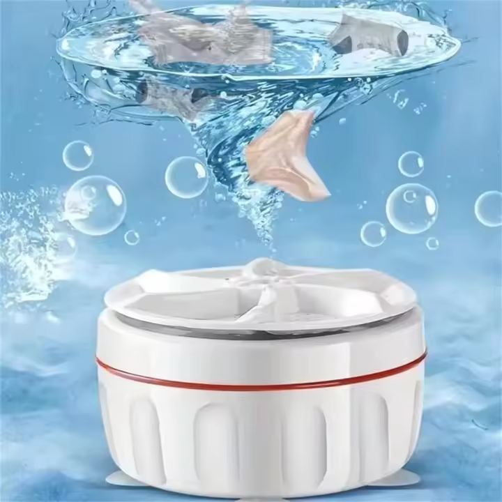 Lavadora Portátil Para Viajes De Negocios Mini Lavadora Adecuada Para Calcetines Ropa Interior Electrodomésticos De Lavandería - 1