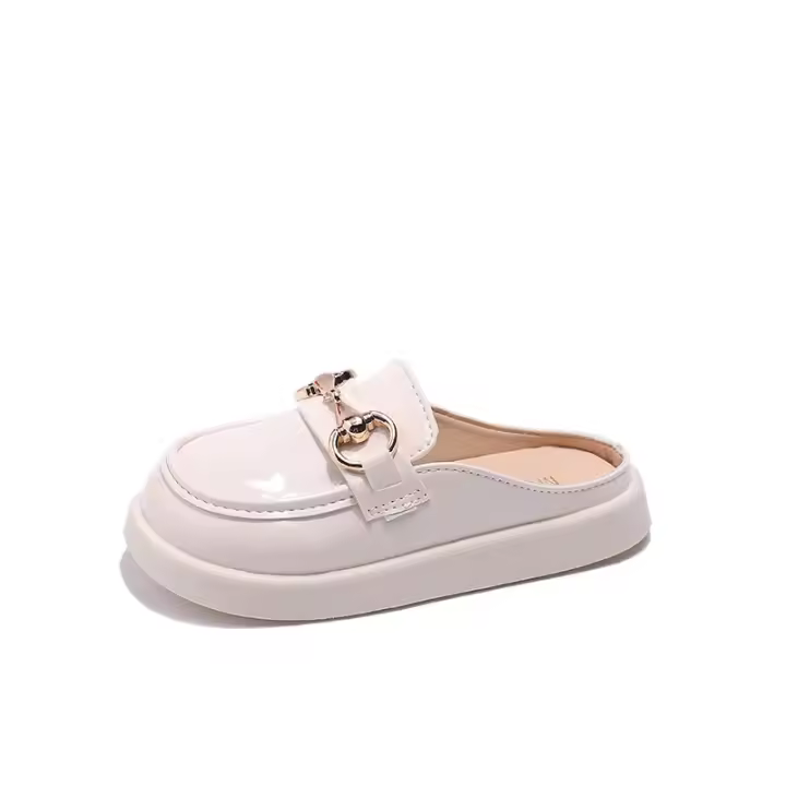 Sandalias Infantiles Blancas De Verano Antideslizantes Para Niños Y Niñas Confortables Y Fashion Zapatos De Exteriores Para Niños - 1