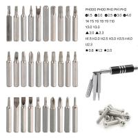 Juego De Destornilladores De Precisión Mini 32-en-1 Con 30 Piezas Magnéticas Herramientas De Reparación Manual Para iPhone PC Relojes Computadora - details 9