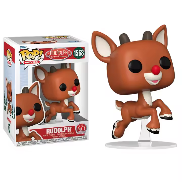 FUNKO POP! RUDOLPH - RUDOLPH VOLANDO 60 ANIVERSARIO, 81043, Nº1568, PRODUCTO CON LICENCIA OFICIAL - 1