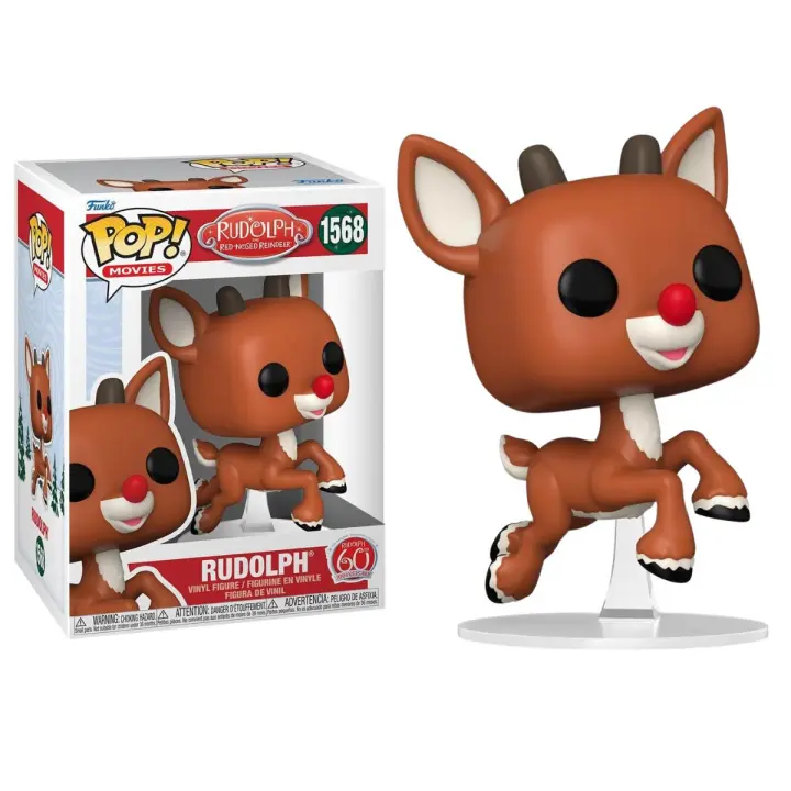 FUNKO POP! RUDOLPH - RUDOLPH VOLANDO 60 ANIVERSARIO, 81043, Nº1568, PRODUCTO CON LICENCIA OFICIAL - 1