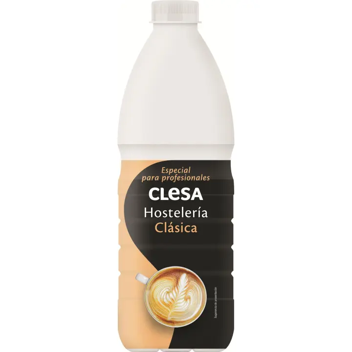 Leche Clesa SemiDesnatada Especial Hosteleria - 6 Botellas de 1,5 Litros - 100% Leche Gallega - 9 Litros Leche Especial profesionales [CLESA]… - 1