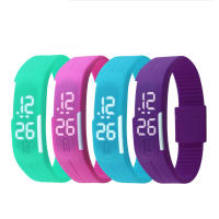 Reloj Digital Para Niños Y Niñas Con Correa De Silicona LED Pantalla Resistente Al Choque Reloj De Pulsera Para Niños Y Adultos Unisex - details 0