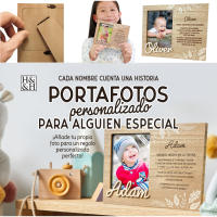 Portafotos Con Nombre H&H - 130 Modelos Diferentes - Perfecto para Alguien Especial - details 0