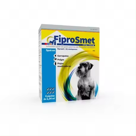 FIPROSMET PERROS MEDIANOS 6 PIPETAS 1,34ML (FATRO) - 1