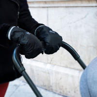 Asalvo Manoplas Universales para Silla de Paseo – Forro Polar Interior, Exterior Impermeable y Cortavientos, Ajuste con Velcro y Compatible con Todo Tipo de Carritos - details 0