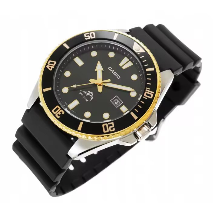 Reloj Hombre Buceo Casio MDV-106G-1A MARLIN DURO correa goma - 1