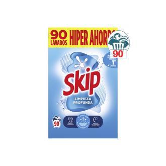 Skip Detergente en Polvo Maleta 90 Lavados Limpieza Profunda