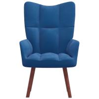 vidaXL Sillón de relax de terciopelo Gris claro, Gris oscuro, Verde oscuro Sillon Dormitorio Sillon Comodos Silla Relax Sillón Sofá - details 5