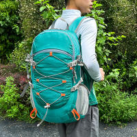 Mochila De Camping Plegable 40L Para Hombres Y Mujeres Bolso De Hombro Impermeable Ultraligera Deportiva Para Viajes Senderismo Trekking - details 12