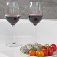 Vajilla De Vino Tritan Indestructible 2/4 Piezas Rojo Tamaño 12.5 Oz Ideal Para Bodas Fiestas Al Aire Libre Y Celebraciones - details 3