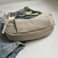 Bolso De La Mujer Estiloso De Forma De Dumpling Con Múltiples Bolsillos Bolso De Hombro De Moda Gran Capacidad Bolso De Luna Media Ajustable Correa Para Viajes Al Aire Libre - details 7