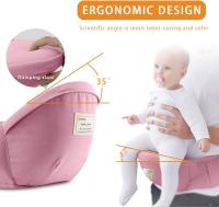 3 en 1 multimazón Hipseat Carrier, delantero y trasero, Algodón, ergonómico, fácil Mamá, advado al cinento de su hijo - details 1