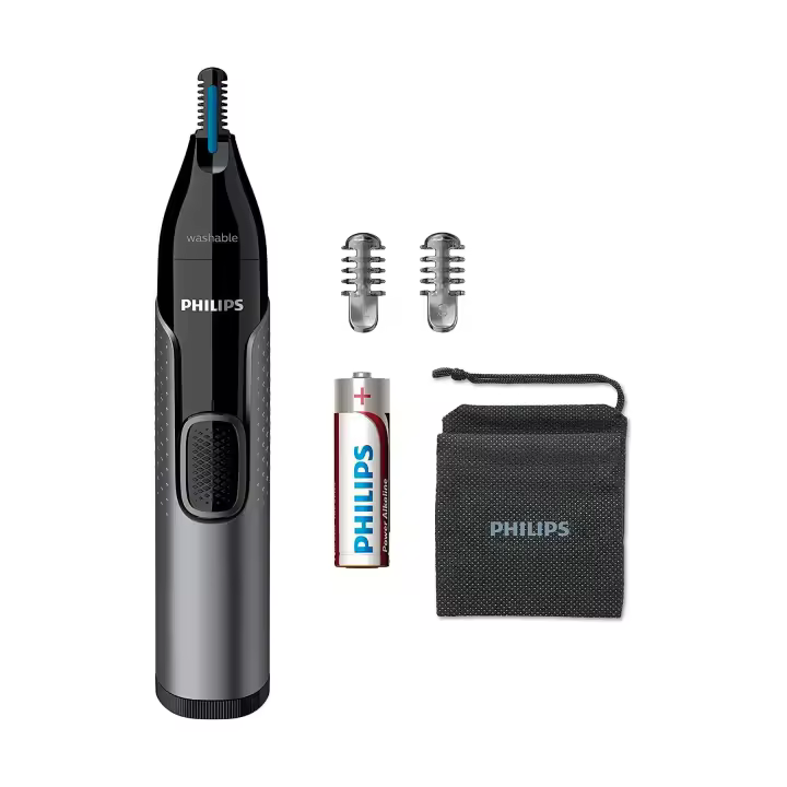 PHILIPS NT3650/16 RECORTADORA DE NARIZ ELÉCTRICA NOSE TRIMMER SERIES 3000 - 1