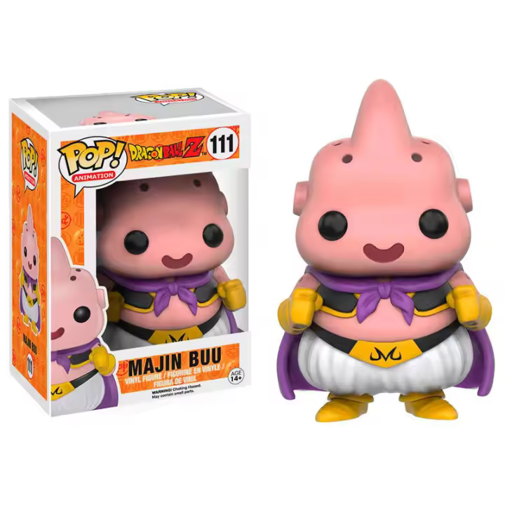 Figura Funko Pop Buu (Dragon Ball Z)-Figura de Vinilo Coleccionable - Idea de Regalo- Mercancia Oficial - Juguetes para Niños y Adultos - Movies Fans - Muñeco para Coleccionistas y Exposición - 1