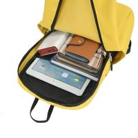 Mochila Pequeña De Color Sólido Impermeable Y De Gran Capacidad Para Viajes Y Escuela Mochila Casual Para Adolescentes Con Capacidad Grande Para Libros Y Utensilios Escolares - details 4