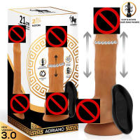 CENTAURO ADRIANO DILDO REALISTA VIBRADOR Y BOLAS UP AND DOWN INTERNAS JUGUETES SEXUALES CONSOLADOR - details 0