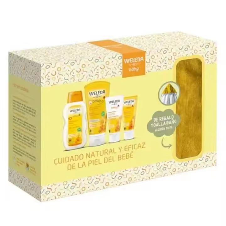Weleda Set Bienvenida Bebe + Regalo Toalla Baño - 1