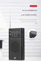 Mini portátil Mini Radio FM Am transistores con excelente señal de bolsillo por Pilas AA (no incluidas) - details 0