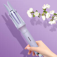 Rizador De Pelo Automático 32mm Iones Negativos Cerámica Eléctrica Rizador De Pelo Giratorio Anti-enredo Estilo Ondas Seco 220 °C Dual Voltage - details 3